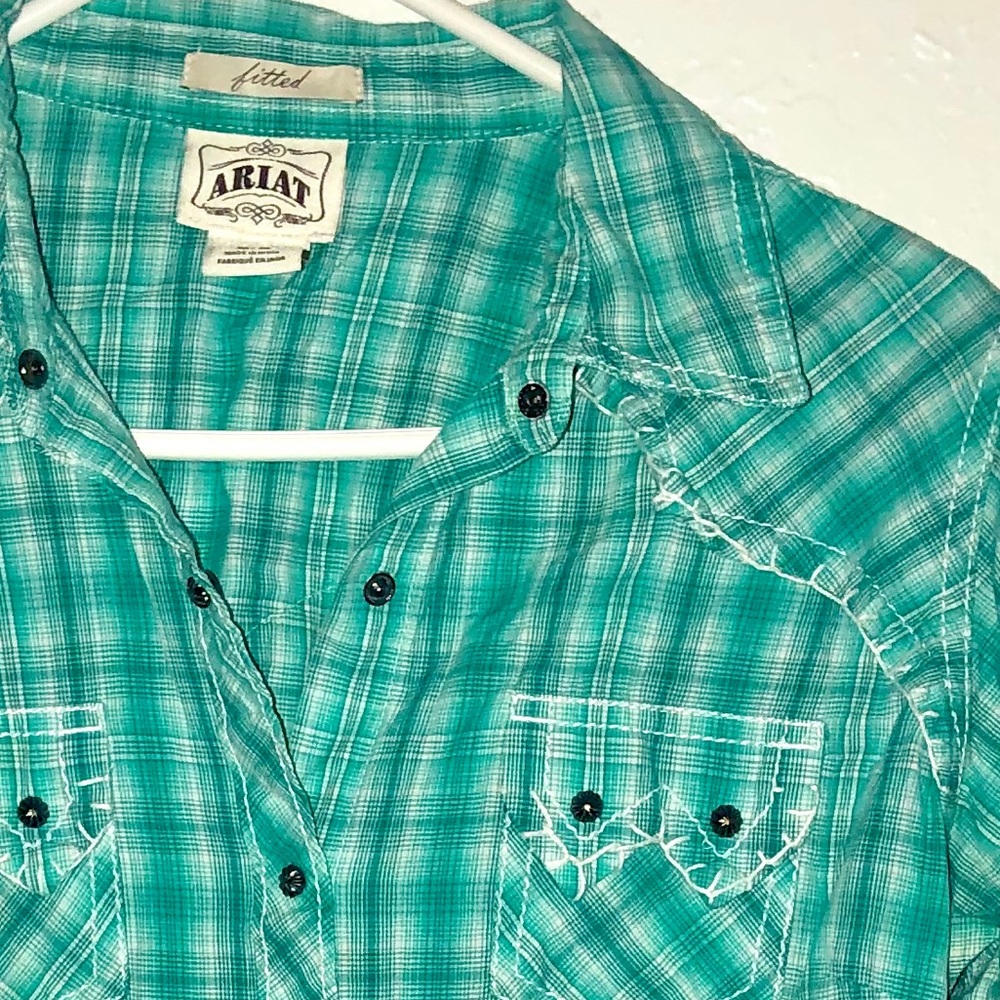 Ariat Plaid Button Down